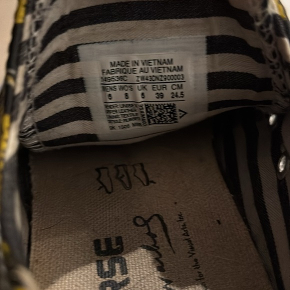 Banana print converse size 8 - Picture 4 of 5